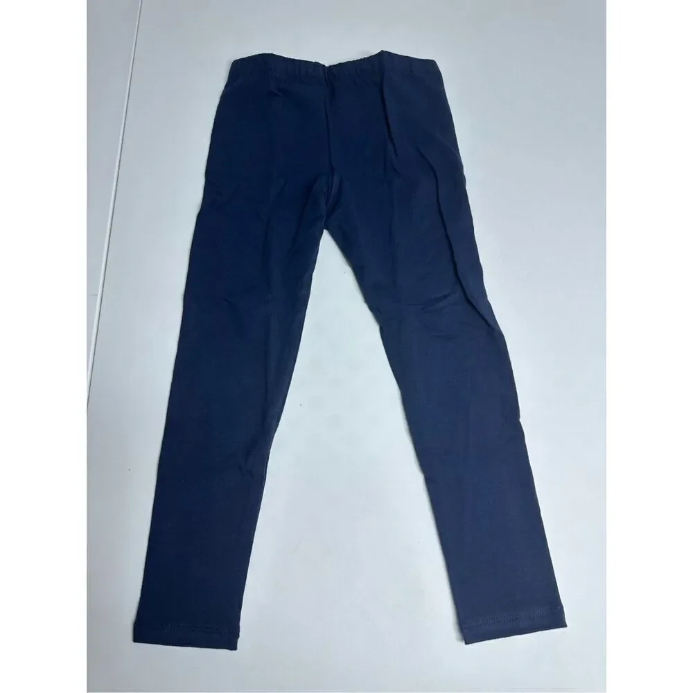 NWT The Children's Place Girl's Full-Length Leggings, Navy, S (5/6)